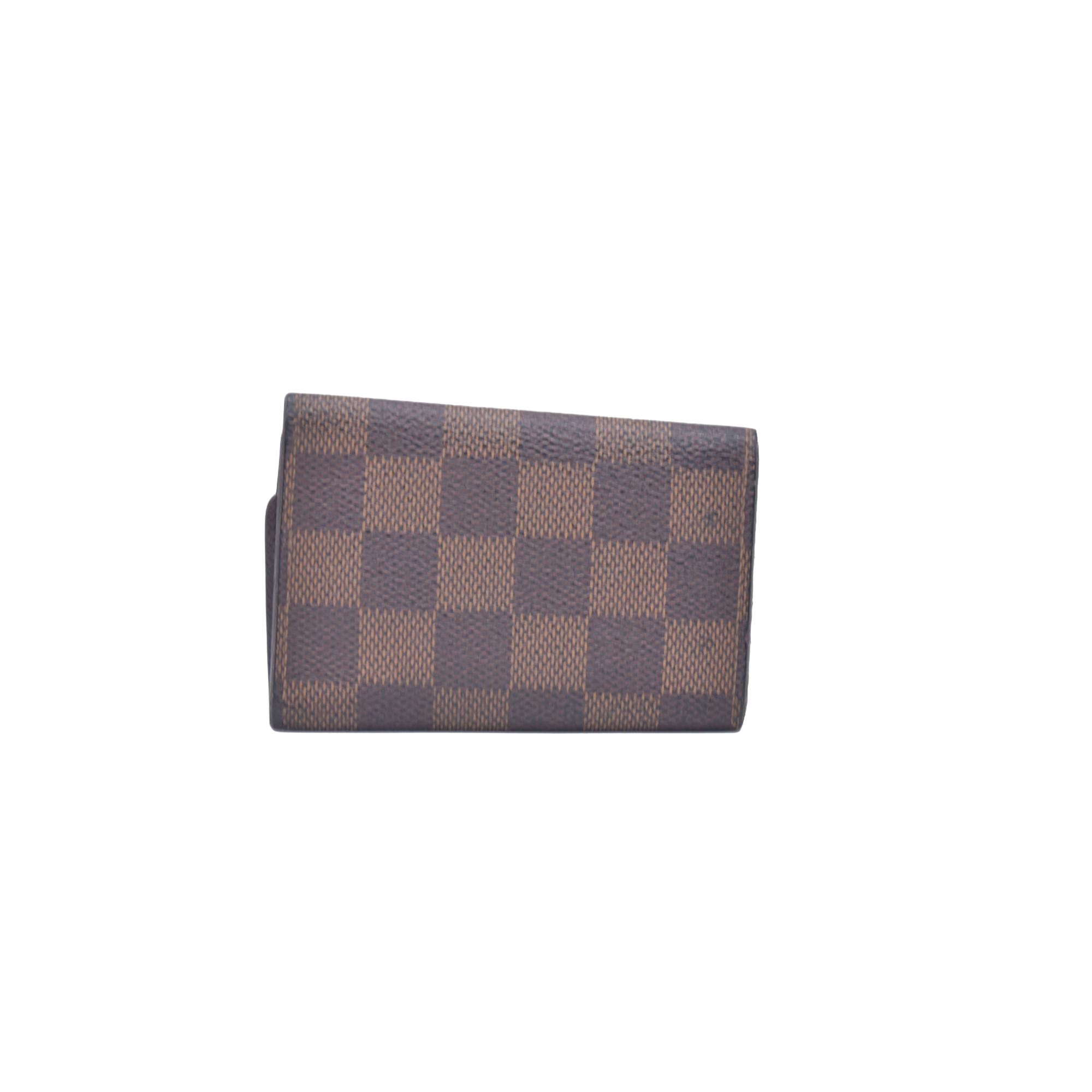 $455 2009 Louis Vuitton Damier Ebene Multicles 6 Key Holder CT1089 CONSIGNMENT 10021071