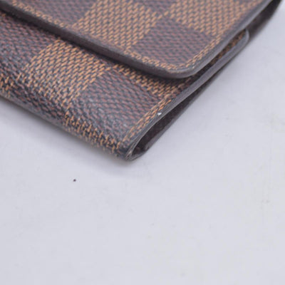 $455 2009 Louis Vuitton Damier Ebene Multicles 6 Key Holder CT1089 CONSIGNMENT 10021071