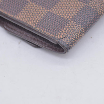 $455 2009 Louis Vuitton Damier Ebene Multicles 6 Key Holder CT1089 CONSIGNMENT 10021071