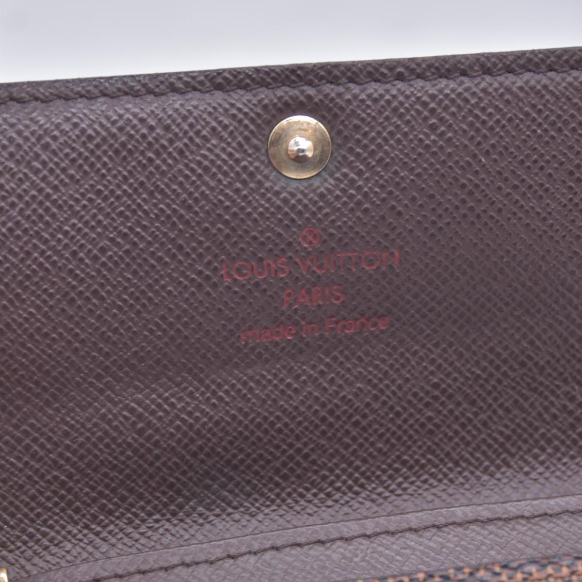 $455 2009 Louis Vuitton Damier Ebene Multicles 6 Key Holder CT1089 CONSIGNMENT 10021071
