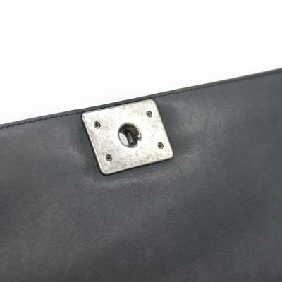 Chanel Calfskin Quilted Medium Boy Flap Black