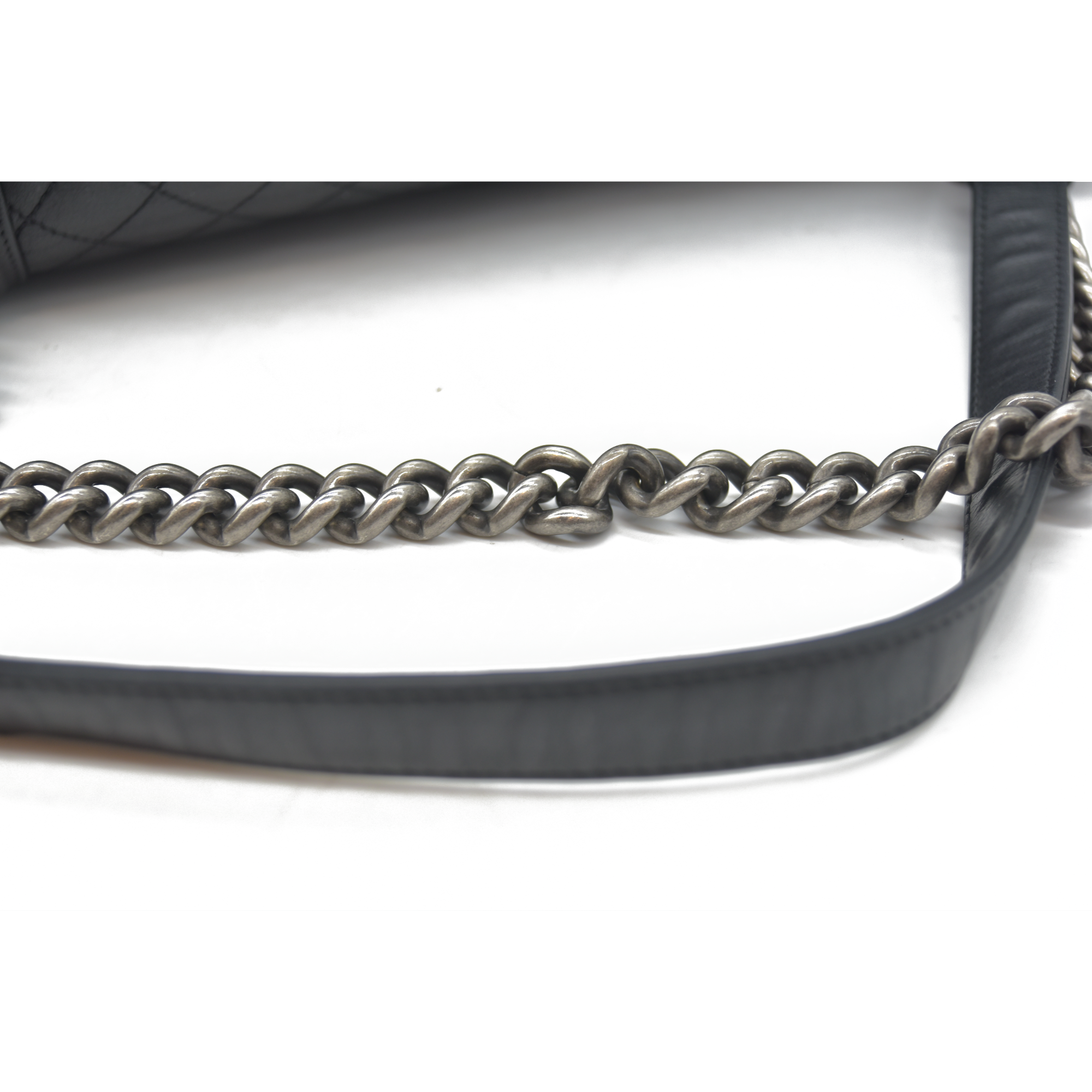 Chanel Calfskin Quilted Medium Boy Flap Black