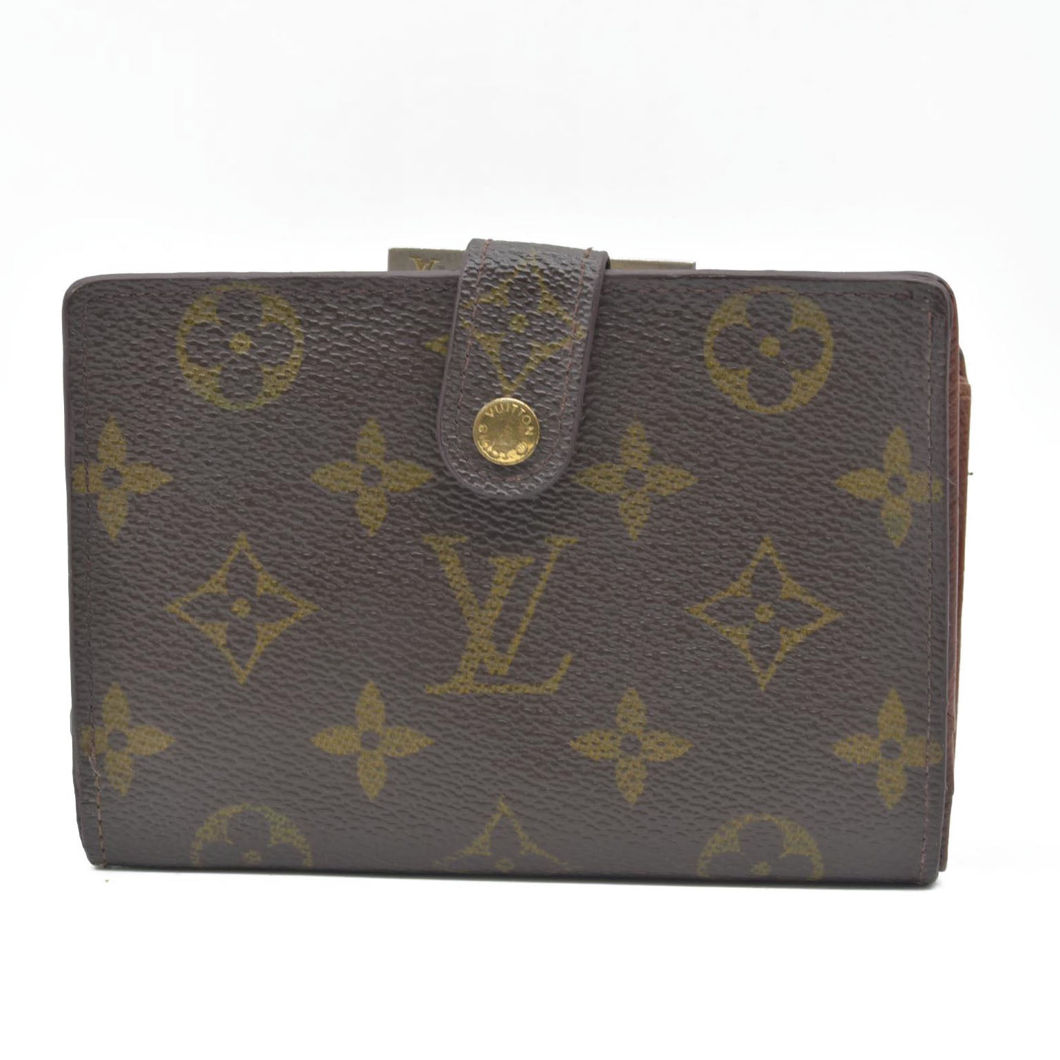 $720 Louis Vuitton 1999 LV Monogram French Purse