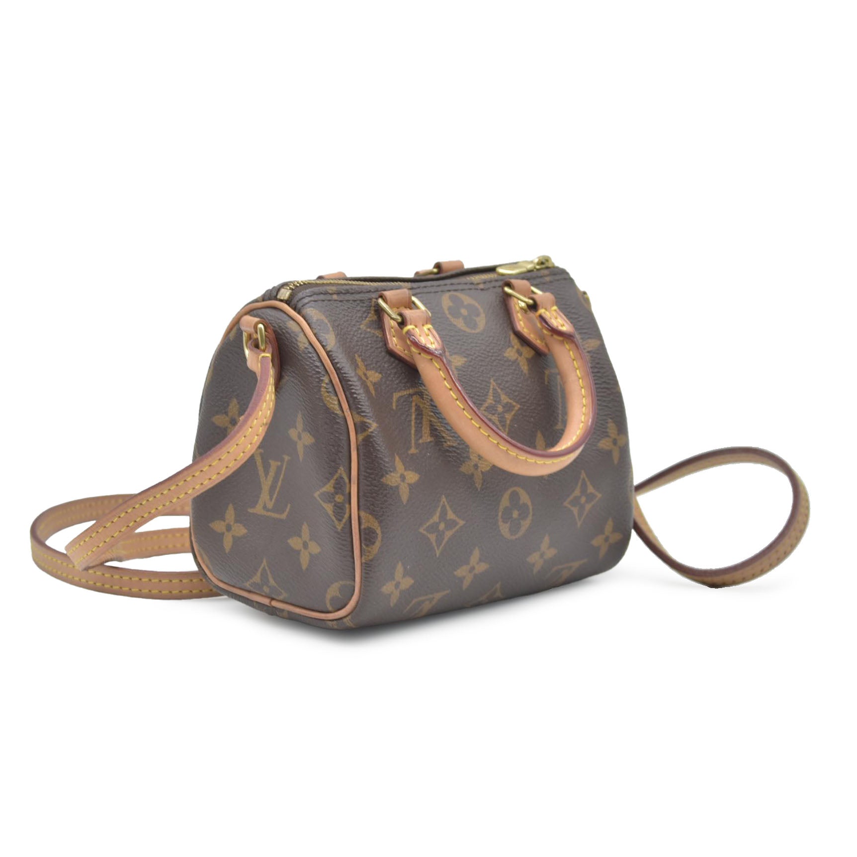 $1920 2020 Louis Vuitton  Monogram Nano Speedy TY3290