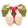 NEW Gucci GG Quilted Slide Sandal (Women) Size 37 Pink Marmont