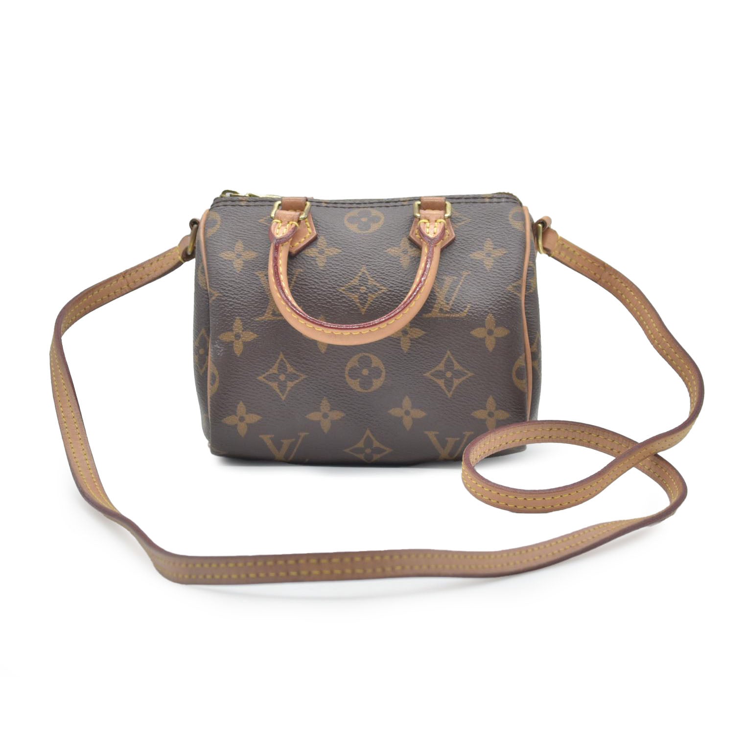 $1920 2020 Louis Vuitton  Monogram Nano Speedy TY3290