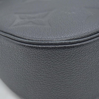 $2640  Louis Vuitton Empreinte Monogram Giant Bagatelle NM Black
