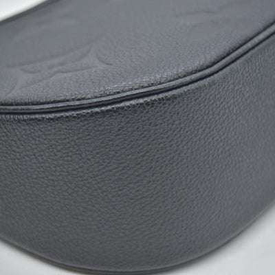 $2640  Louis Vuitton Empreinte Monogram Giant Bagatelle NM Black