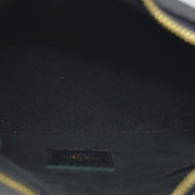 $2640  Louis Vuitton Empreinte Monogram Giant Bagatelle NM Black