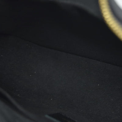 $2640  Louis Vuitton Empreinte Monogram Giant Bagatelle NM Black