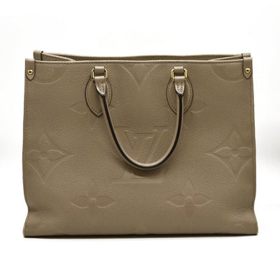 Louis Vuitton  Empreinte Monogram Giant Onthego MM Tourterelle RFID