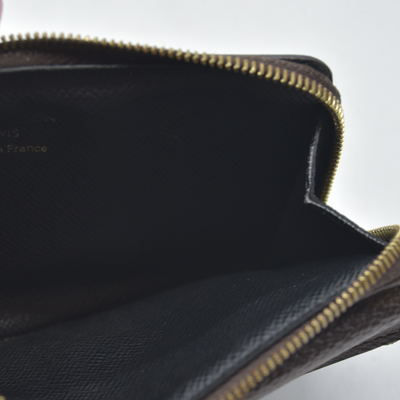 Louis Vuitton  Monogram Recto Verso Card Holder Black RFID Damaged