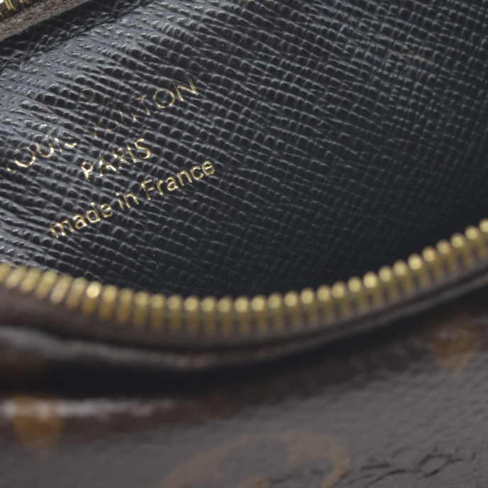 Louis Vuitton  Monogram Recto Verso Card Holder Black RFID Damaged