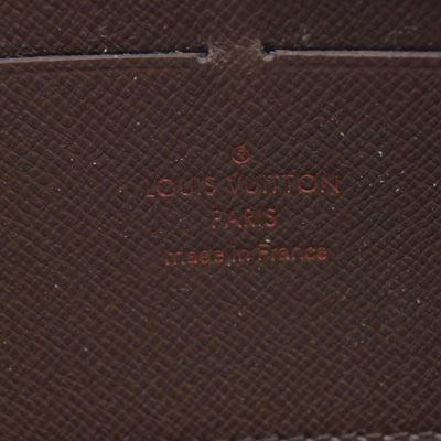 $915 2008 Louis Vuitton Damier Ebene Zippy Wallet  VI2078