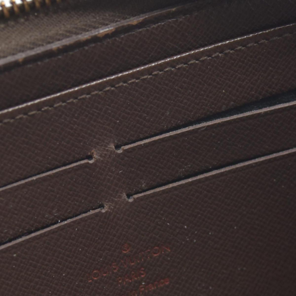 $915 2008 Louis Vuitton Damier Ebene Zippy Wallet  VI2078
