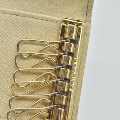 $345 LOUIS VUITTON Damier Azur Multicles 6 Ring Key Case