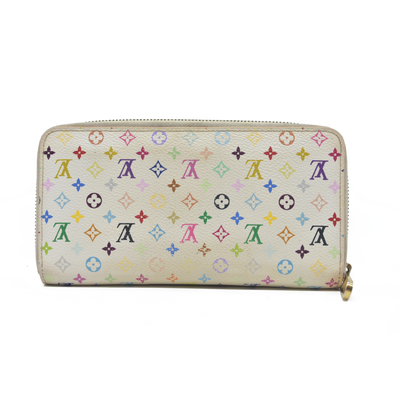 $1050 LOUIS VUITTON Monogram Multicolor Zippy Around Long Wallet CA0151