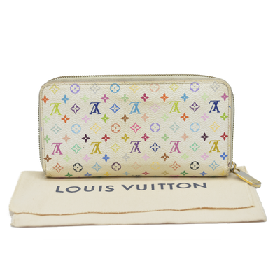 $1050LOUIS VUITTON Monogram Zippy Zip Around Long Wallet CA2191