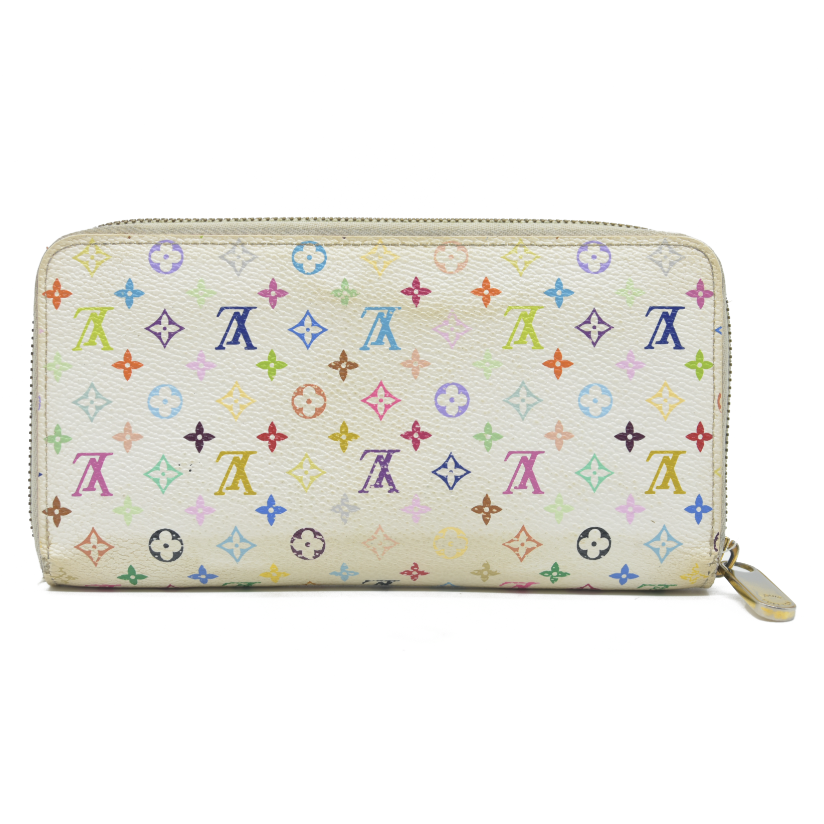 $1050LOUIS VUITTON Monogram Zippy Zip Around Long Wallet CA2191