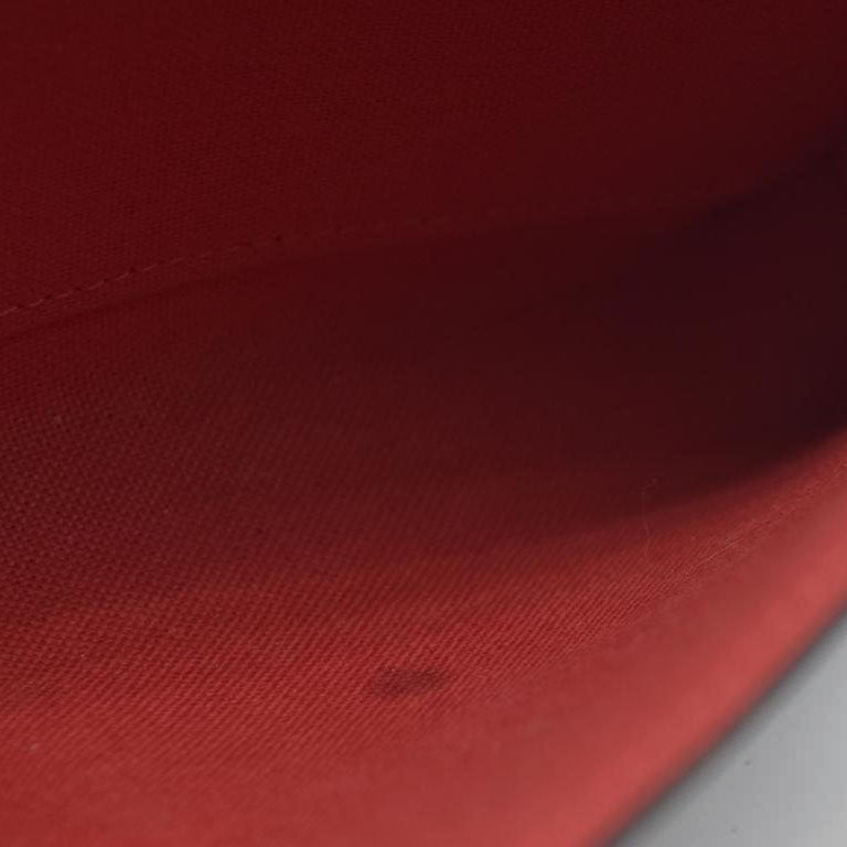 Louis Vuitton Damier Ebene Pochette Félicie Brown Coated Canvas Crossbody Bag