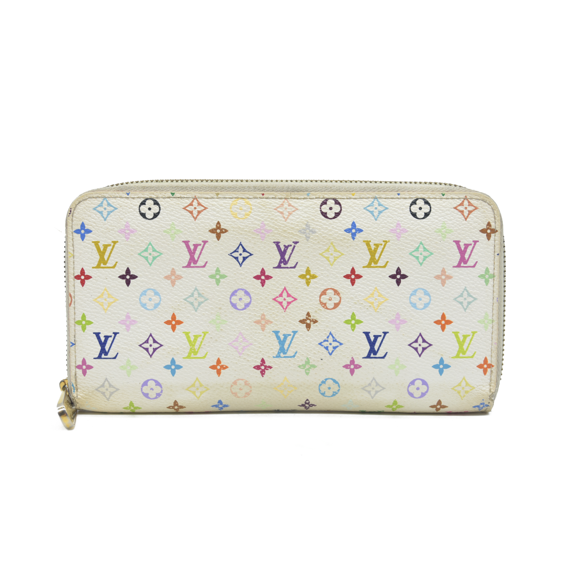 $1050LOUIS VUITTON Monogram Zippy Zip Around Long Wallet CA2191