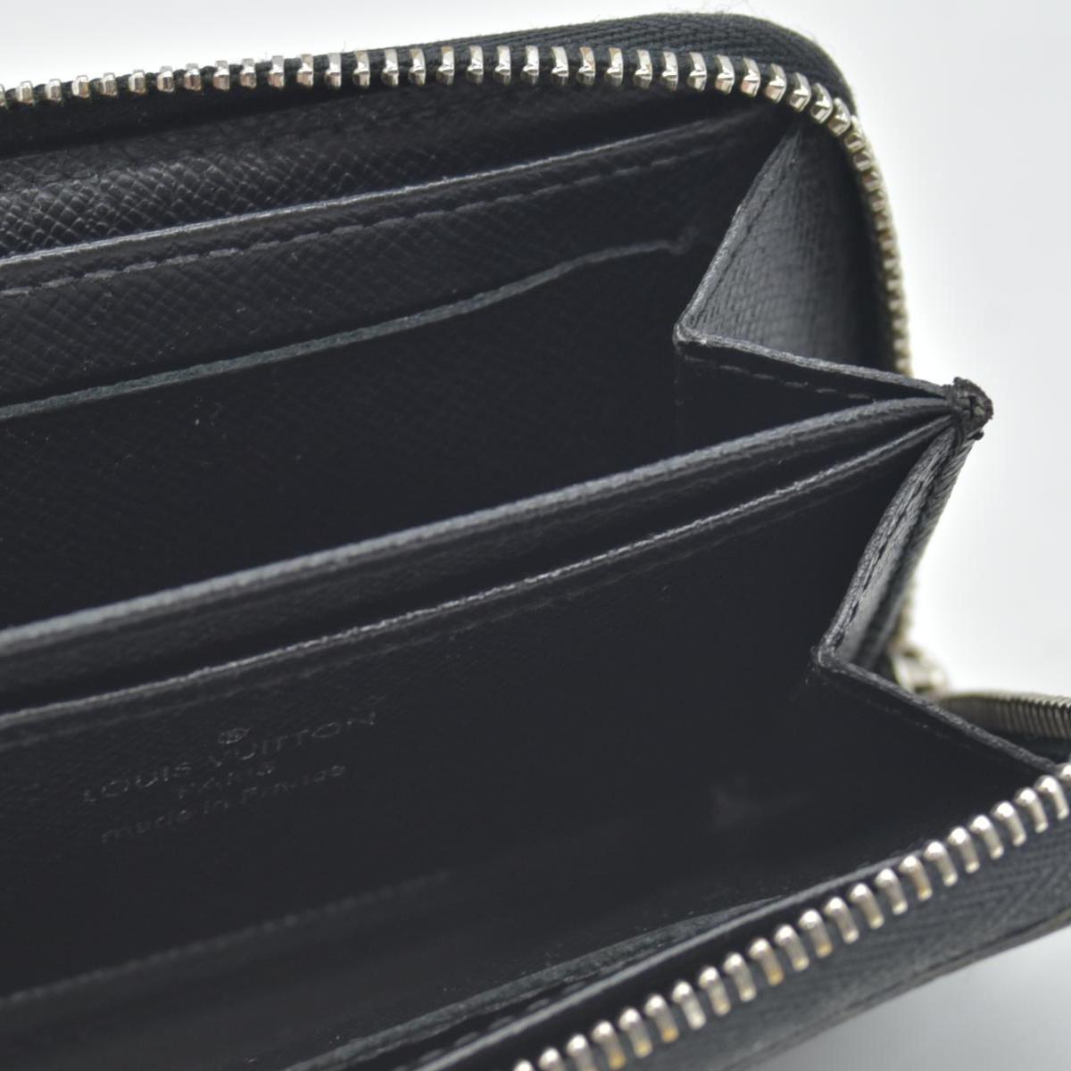 $435 2012 Louis Vuitton Damier Graphite Zippy Coin Purse Vertical MI2162