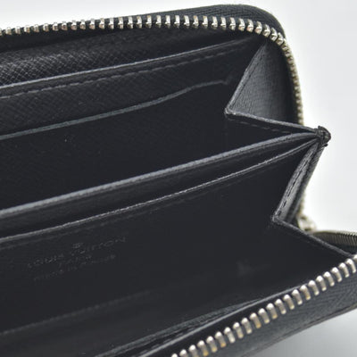 $435 2012 Louis Vuitton Damier Graphite Zippy Coin Purse Vertical MI2162