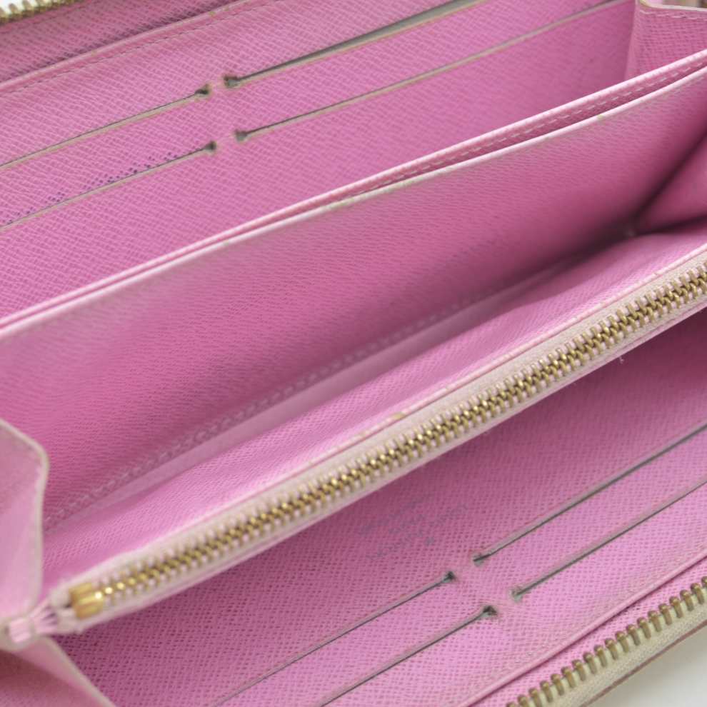 $1050LOUIS VUITTON Monogram Zippy Zip Around Long Wallet CA2191