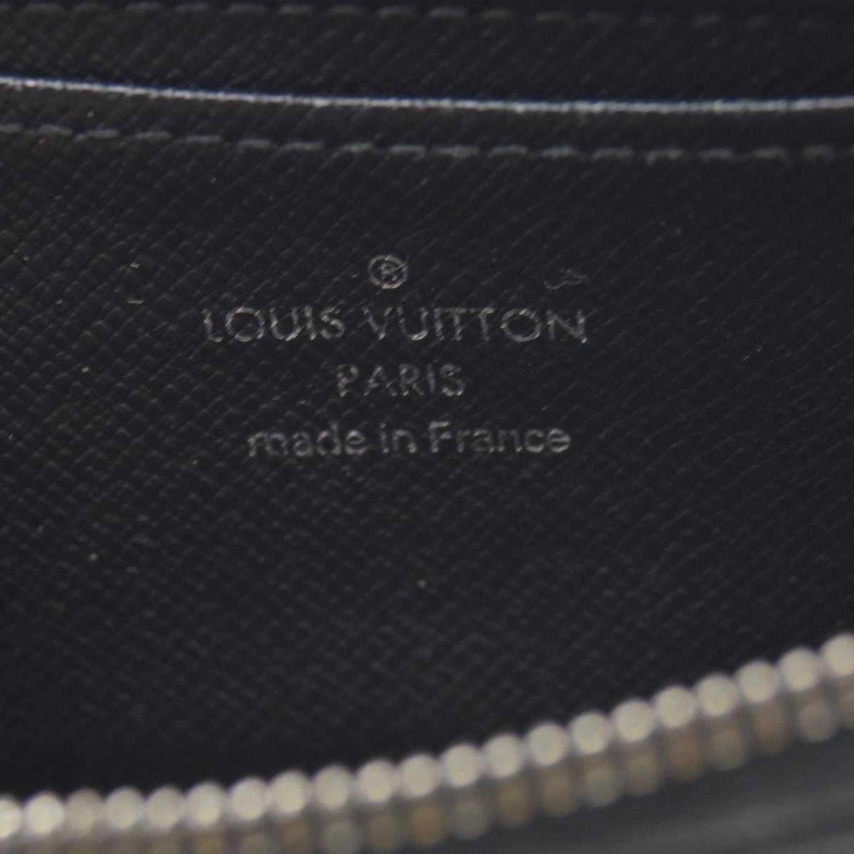 $435 2012 Louis Vuitton Damier Graphite Zippy Coin Purse Vertical MI2162