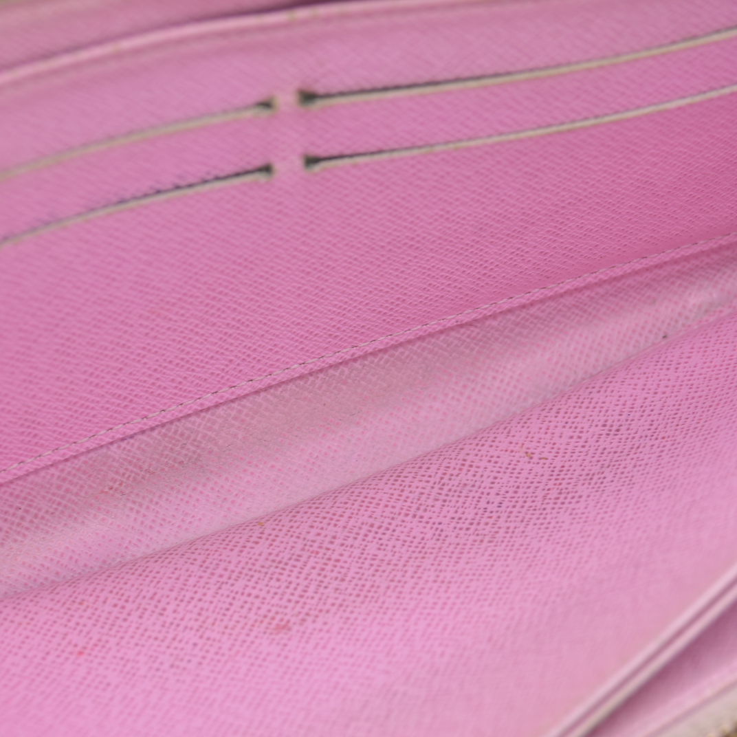 $1050LOUIS VUITTON Monogram Zippy Zip Around Long Wallet CA2191