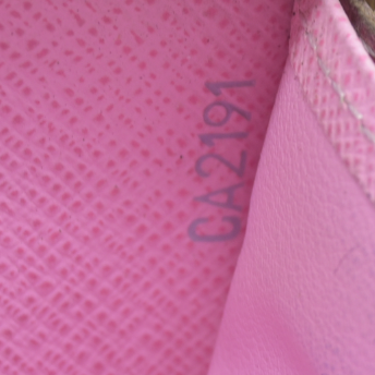 $1050LOUIS VUITTON Monogram Zippy Zip Around Long Wallet CA2191