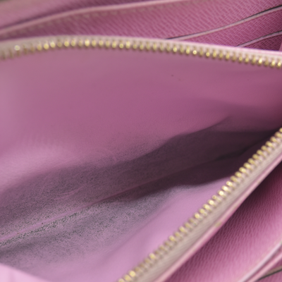 $1050LOUIS VUITTON Monogram Zippy Zip Around Long Wallet CA2191