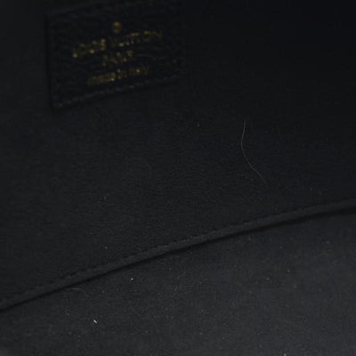 $1720 AUCTION Louis Vuitton  Empreinte Pochette Felicie Chain Wallet Black RFID New Model