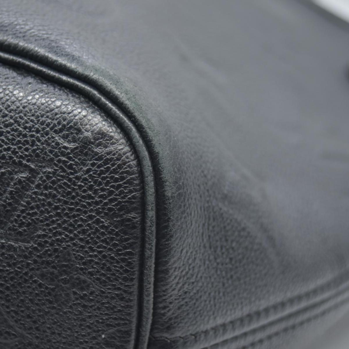 $3050 RFID Louis Vuitton Empreinte Monogram Giant Neverfull MM Black