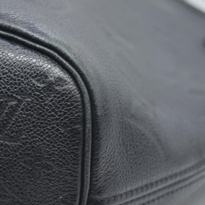 $3050 RFID Louis Vuitton Empreinte Monogram Giant Neverfull MM Black