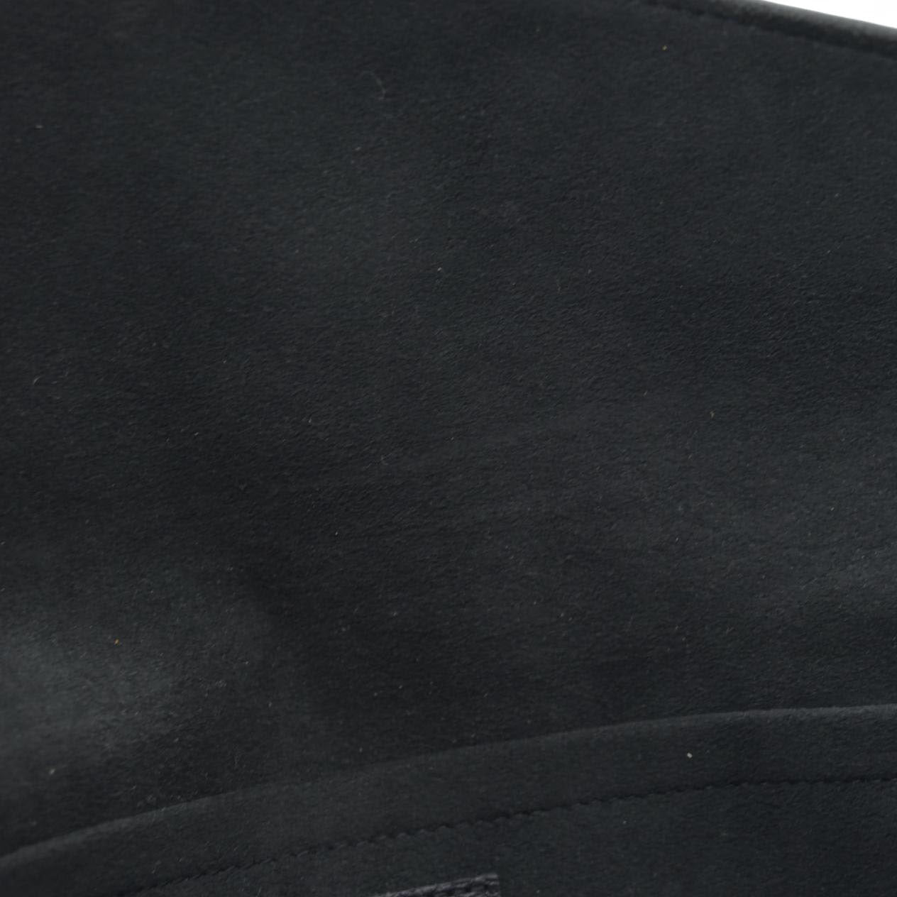 $1720 AUCTION Louis Vuitton  Empreinte Pochette Felicie Chain Wallet Black RFID New Model