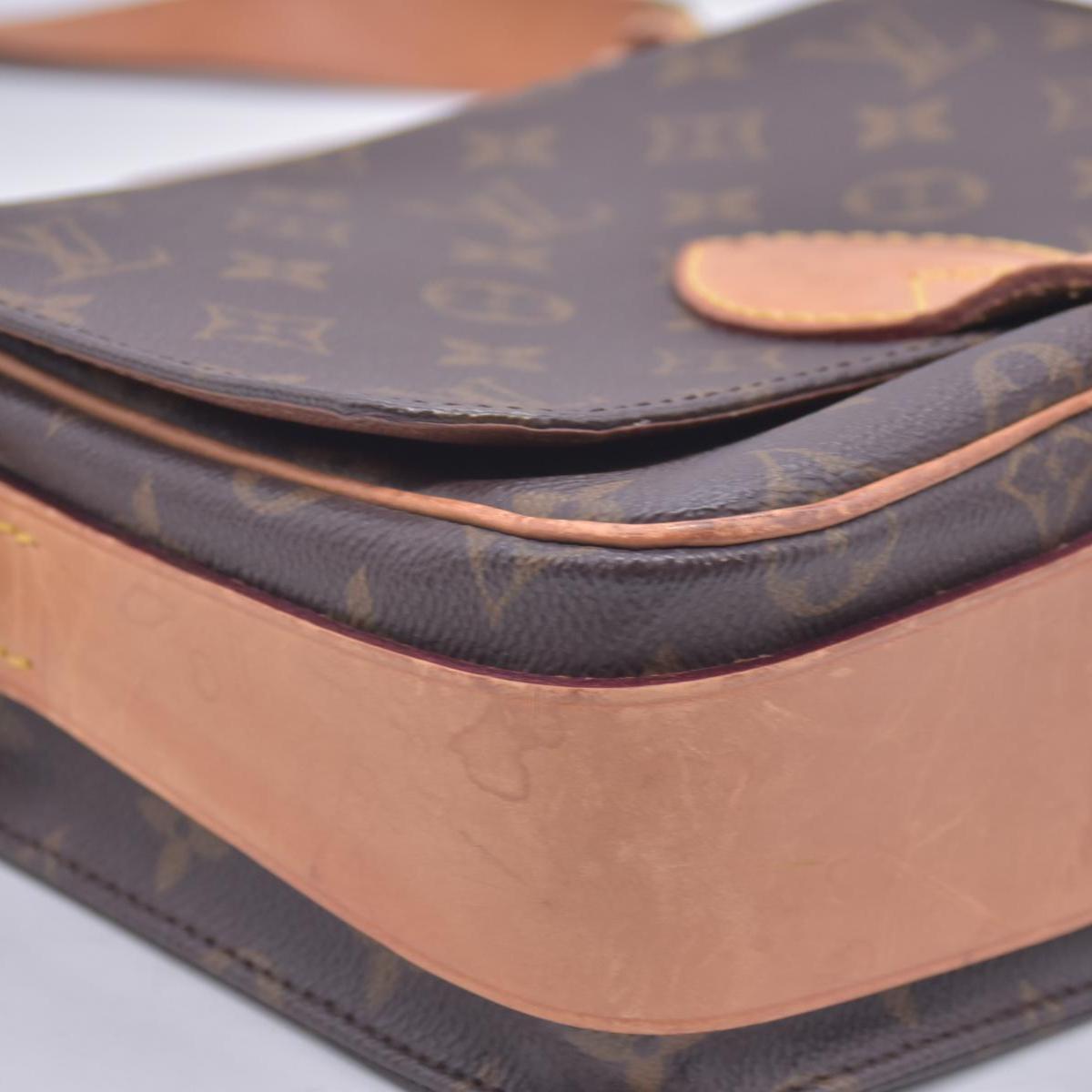$1440 1993 Louis Vuitton Cartouchiere MM Monogram Crossbody Shoulder Bag SL1913 10021022