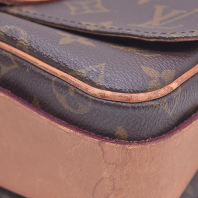 $1440 1993 Louis Vuitton Cartouchiere MM Monogram Crossbody Shoulder Bag SL1913 10021022