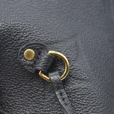 $3050 RFID Louis Vuitton Empreinte Monogram Giant Neverfull MM Black