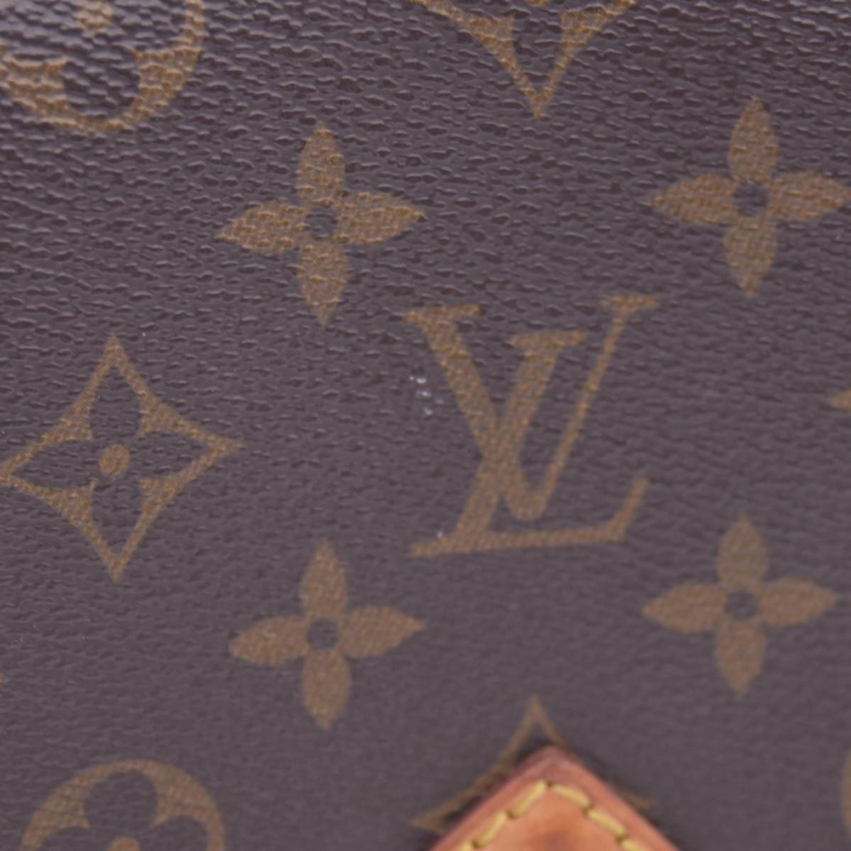 $1440 1993 Louis Vuitton Cartouchiere MM Monogram Crossbody Shoulder Bag SL1913 10021022