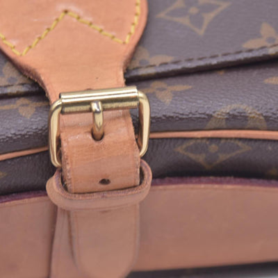 $1440 1993 Louis Vuitton Cartouchiere MM Monogram Crossbody Shoulder Bag SL1913 10021022