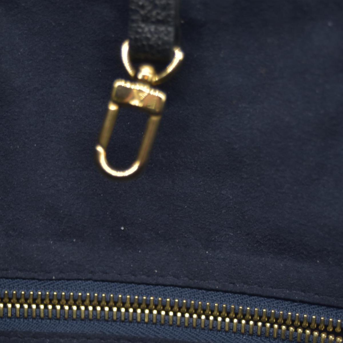 $3050 RFID Louis Vuitton Empreinte Monogram Giant Neverfull MM Black