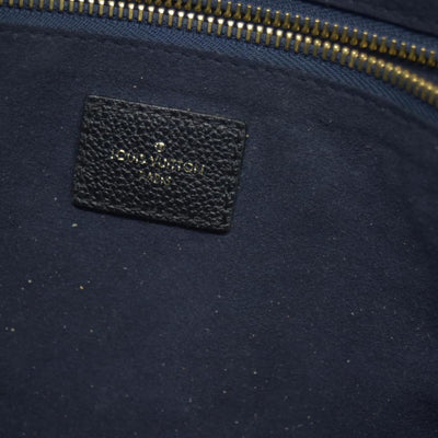 $3050 RFID Louis Vuitton Empreinte Monogram Giant Neverfull MM Black