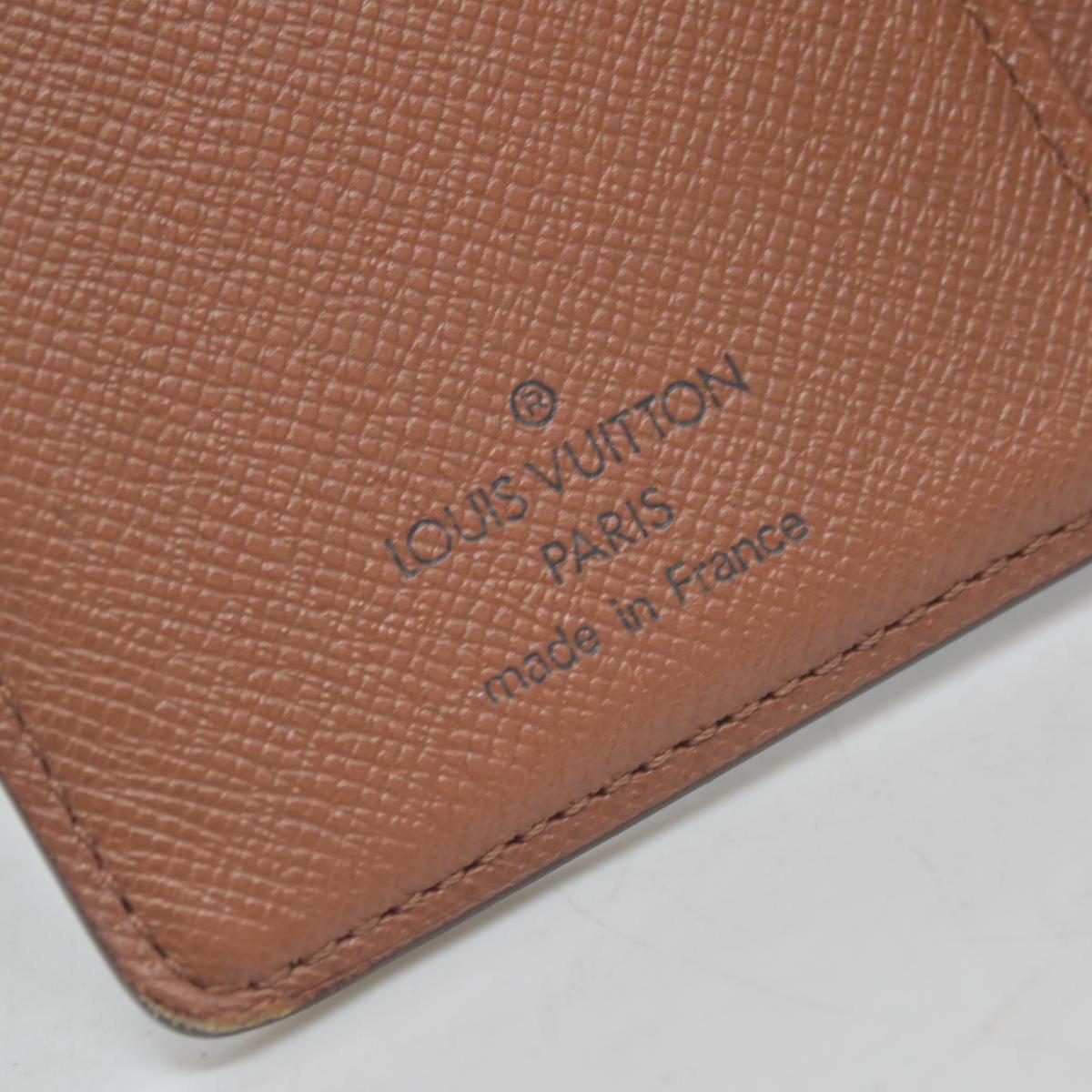 $750 1999 Louis Vuitton Monogram French Purse Wallet  MI0969