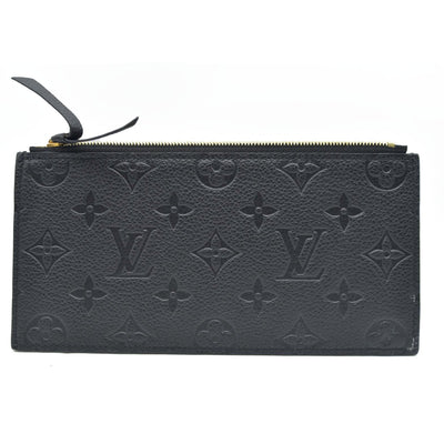 AUCTION LOUIS VUITTON  Epi Pochette Felicie Black  Noir $1720 Zipper Pouch