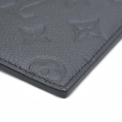 AUCTION LOUIS VUITTON  Epi Pochette Felicie Black  Noir $1720 Zipper Pouch