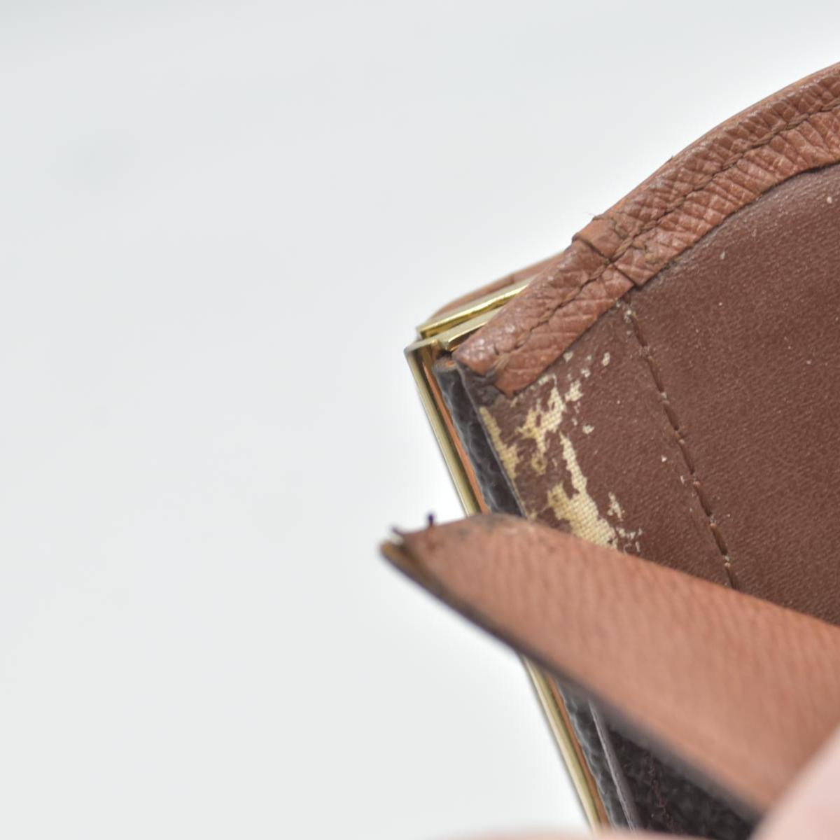 $750 1999 Louis Vuitton Monogram French Purse Wallet  MI0969