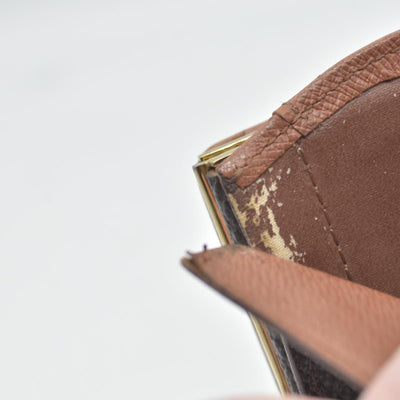$750 1999 Louis Vuitton Monogram French Purse Wallet  MI0969