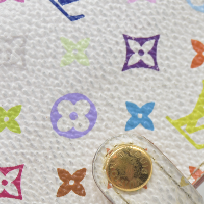 $510 LOUIS VUITTON Monogram Multicolor Agenda Mini Bifold Notebook Cover