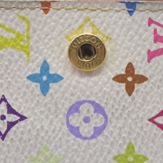 $510 LOUIS VUITTON Monogram Multicolor Agenda Mini Bifold Notebook Cover